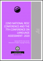 22nd National Resc Conference And The 7th Conference on Language Assessment - 2020